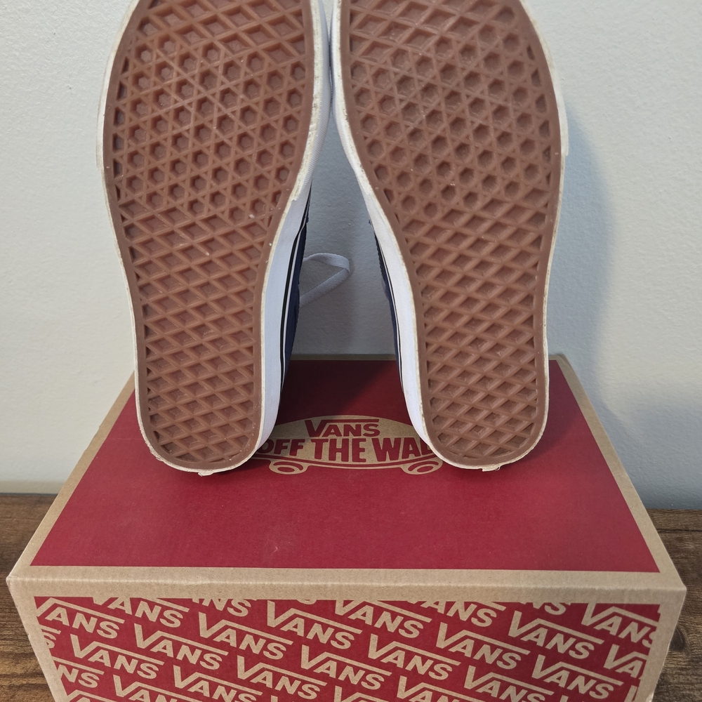 Vans Blue High-Top Sneakers - Picture 6 of 8